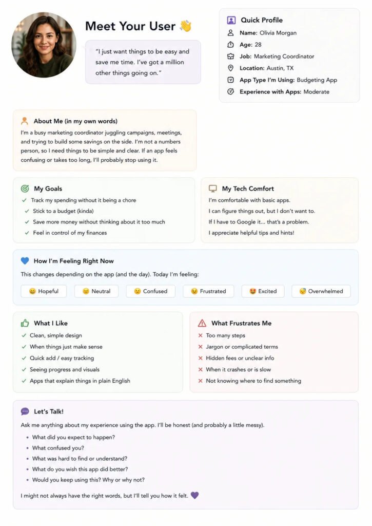 UX Research Participant